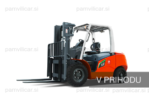 Viličarji na zalogi