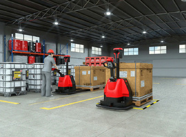 AGV viličarji poenostavijo delovne procese.