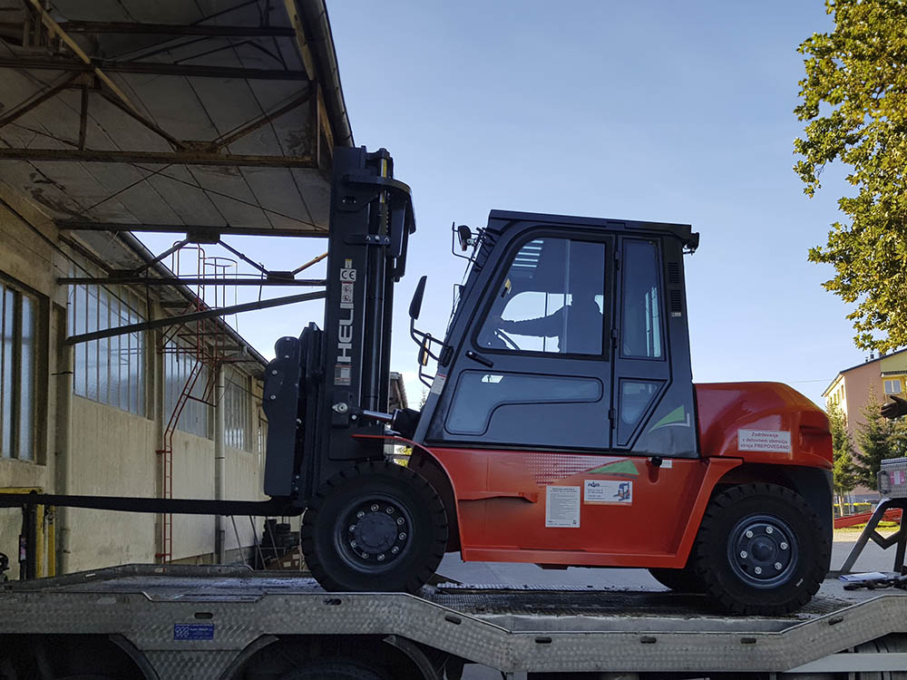 Nov HELI viličar serije G3 na poti k novi stranki