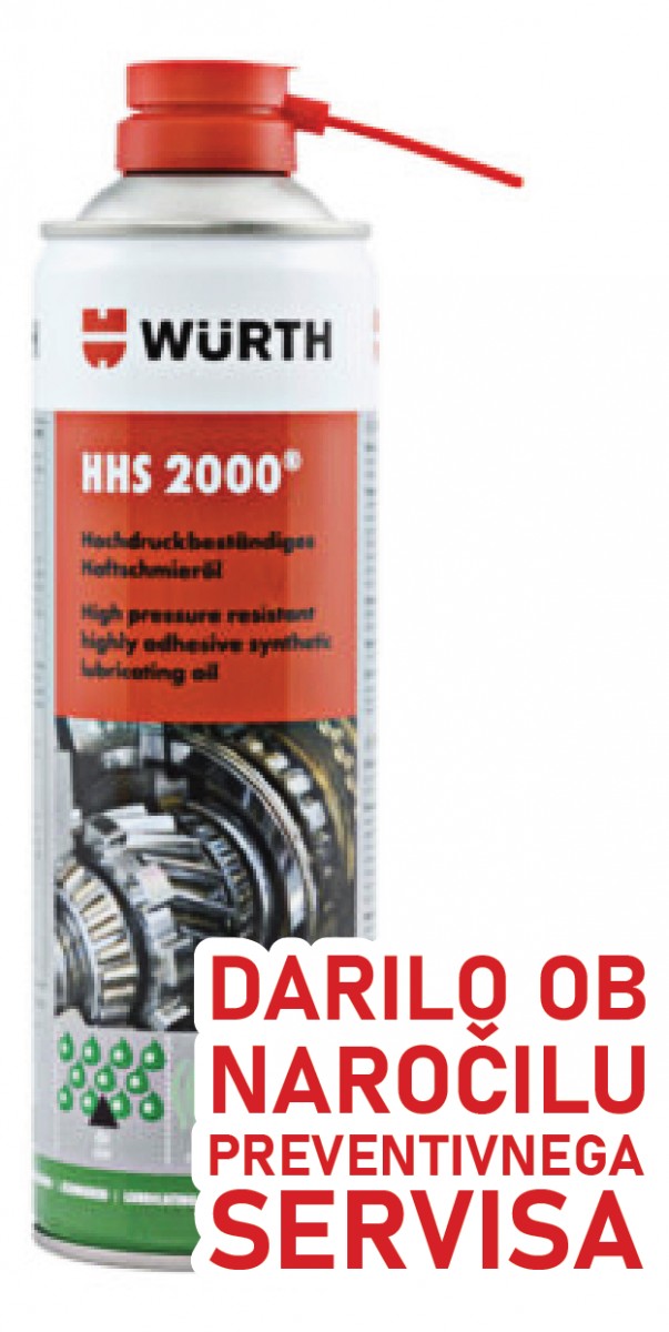 WURTH lepilno mazivo HHS 2000